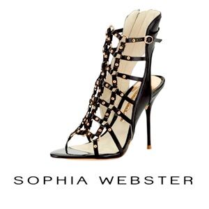 Sophia Webster Black Sandals Size 7